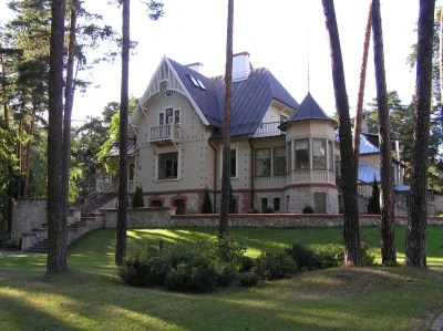 johanlaidoner - Ryga, Łotwa. Willa niedaleko lasu.
#Lotwa #architektura #dom #budown...