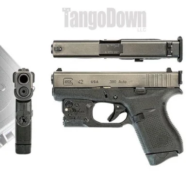Rogue - Glock 42 w wersji od Vickers Tactical, .380 ACP.
#bron #projektdedal #gunbon...