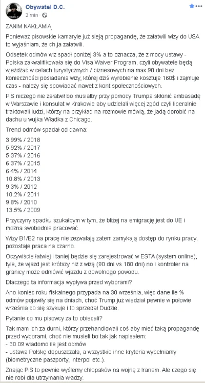 badtek - #polityka #usa #wizy #4konserwy #podroze #tvpis