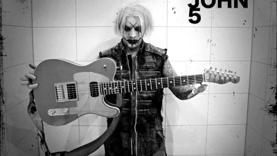 konik_polanowy - Dziś urodziny obchodzi John 5 - gitarzysta zespołu Roba Zombie, znan...