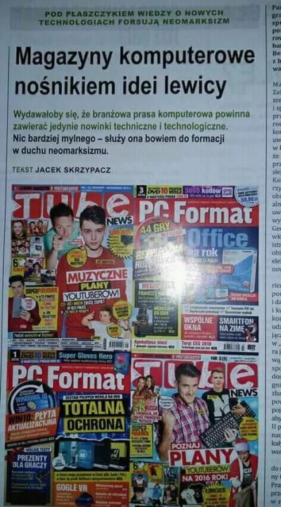 Reepo - MARKSIZM JEST WSZĘDZIE. UWAŻAJCIE, PC FORMAT REKLAMUJE OPEN SOURCE A TO JUŻ J...