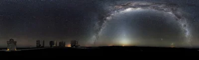 Katrina931 - 360-stopniowa panorama nieba nad obserwatorium Paranal ESO w Chile:
#as...