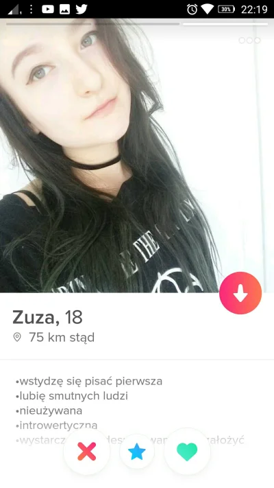 piotrusinio - @AnonimoweMirkoWyznania Co Ty wiesz o Tinderze? :V
A tak serio to szanu...