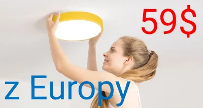 sebekss - Tylko 59,99$ za lampę sufitową Xiaomi Yeelight Smart LED z dostawą z Europy...