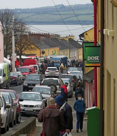 bialy100k - Dzień targowy #Irlandia - wczoraj. Małe miasteczko, zachodnie Co. Limeric...