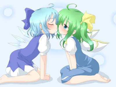 FlaszGordon - #randomanimeshit #art #loli #lolidlazeliego #yuri [ #touhou #cirno #dai...