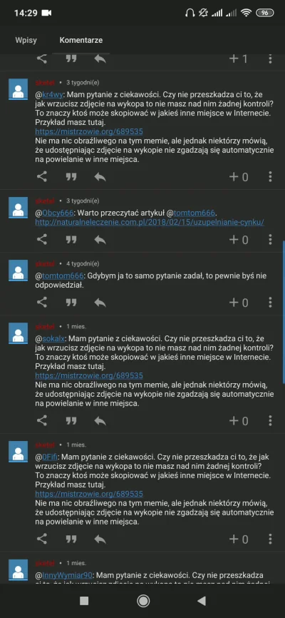 Kliko - O #!$%@? temu typowi chodzi xD? Gościu, robisz ankietę do magisterki czy ki #...