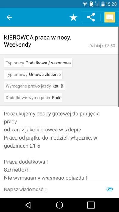 AnonimowyGoj - 8 zł? Serio? Właśnie powoli się rozgladam na olx za pracą i jestem lek...