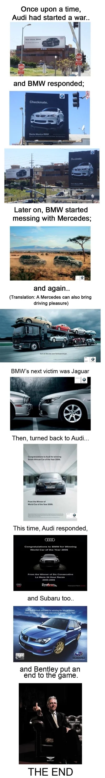 o.....y - @sorek: 
Czyżby kolejny epizod wojny BMW z Audi (którą nawet w GTA sparodi...