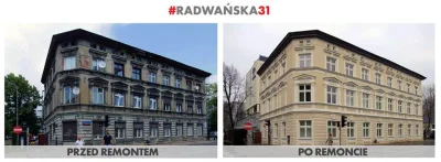 kuzyn1910 - Efekty ubiegłorocznego remontu kamienicy przy ulicy Radwańskiej 31. 

#lo...