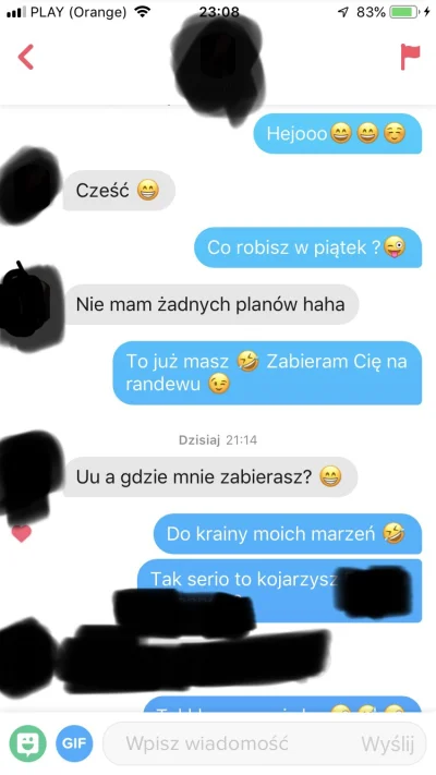 markili - I coo już? Coś za łatwo poszło ( ͡° ʖ̯ ͡°). #tinder