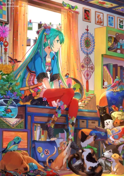 l.....f - #randomanimeshit #vocaloid #hatsunemiku #inu #neko #usagi #pixiv #
@Kartin...