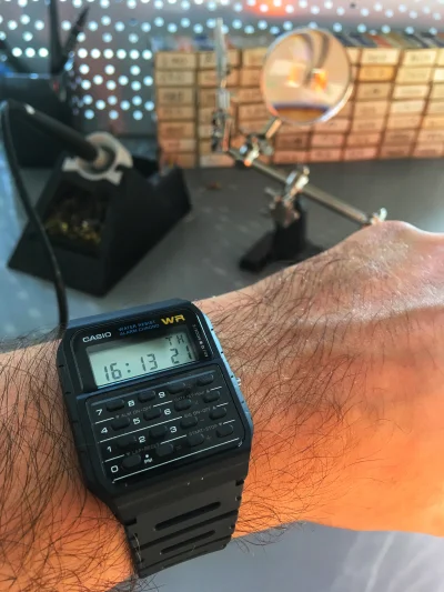 W.....2 - Great Scott look at the time! #zegarek #zegarki #casio #powrotdoprzyszlosci