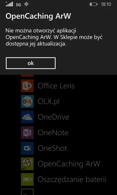 bzyku86 - Po aktualizacji do Lumia Denim. Nie wszystkie aplikacje mi działają. I wysk...