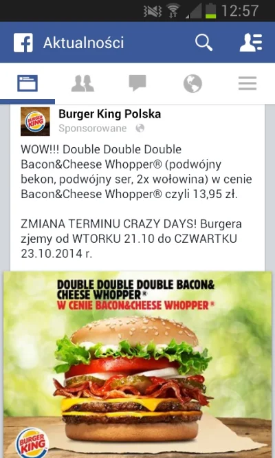 polik95 - Już jutro mireczki ;3

#burgerking #fastfood #jedzzwykopem #burgery #burger...