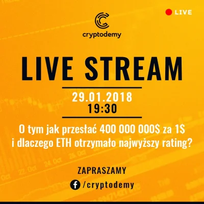 cryptodemy - O tym, jak przesłać 400 000 000$ za 1$ i dlaczego ETH otrzymało najwyższ...