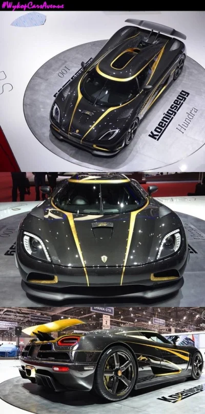 SiekYersky - Prosto z Genewy na mikroblog: Koenigsegg Agera S Hundra. W tym roku mija...