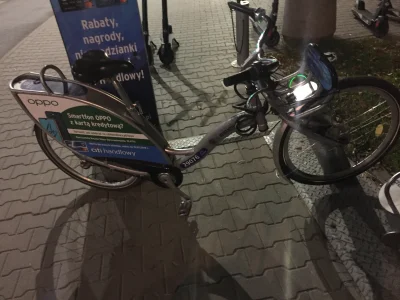 TheGoto - Zażenowany jakością usługi rowerów miejskich otwieram tag ##!$%@?. Zachęcam...