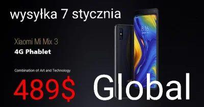 sebekss - Tylko 489$ za Mi Mix 3 6/128GB❗ Global Version❗
Fantastyczna, najniższa ce...