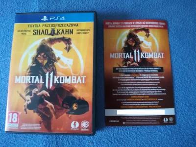 lukasio - Dla ciekawskich: kupiłem dziś w media expercie preorder Mortal Kombat 11. O...