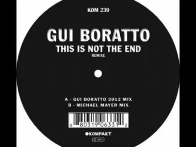 Rapidos - Gui Boratto - This Is Not The End (Michael Mayer Mix)



#mirkoelektronika ...