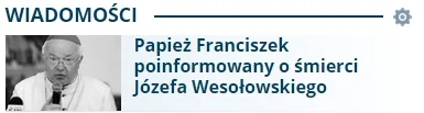 D.....e - Za 15min kolejne info: "PIERWSZA WIZYTA W TOALECIE PAPIEŻA FRANCISZKA Z WIE...