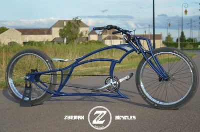 kamdz - #custombike #rower piękny strech od Zhemax Bicycles