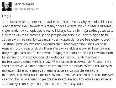 come_kom - Leszke teraz jest troglodyta na facebookowa skale XD

#leszke #lechwalesac...