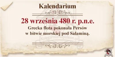 ksiegarnia_napoleon - #salamina #persowie #grecy #bitwa #kalendarium