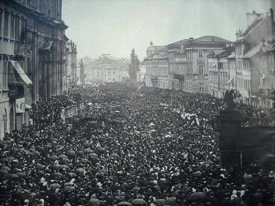 Klofta - Procesja Bożego ciała krakowskie przedmieście, 1861
#historycznefotki