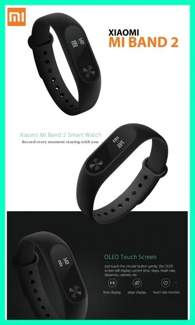 eternaljassie - Xiaomi Mi Band 2 Smart Watch for Android iOS w dobrej cenie.
Teraz t...