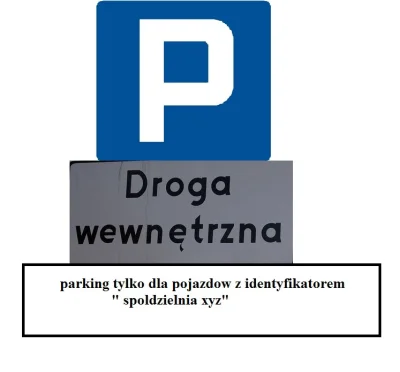 sloik_rozpaczy - #prawo #motoryzacja #samochody

Pod blokiem mam parking oznakowany...