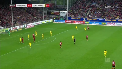 S.....T - Manuel Akanji (sam.), Freiburg [2]:2 Borussia Dortmund
#mecz #golgif #bund...