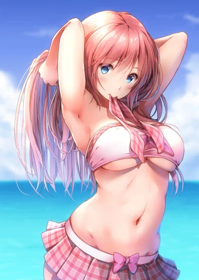 l.....f - #randomanimeshit #vocaloid #megurineluka #swimsuit #anime #
@Mikian