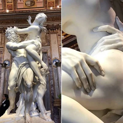 Castellano - "Pluton i Prozerpina" - dzieło włoskiego rzeźbiarza i architekta - Giova...