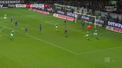 nieodkryty_talent - Werder Brema [2]:1 Fortuna Dusseldorf - Martin Harnik
#mecz #gol...