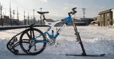 tomosano - @fiszifiszi: Wtedy wsiadają na fatbike albo na taki wynalazek jeśli jeszcz...