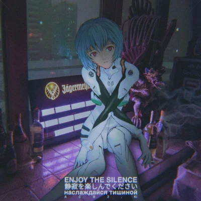 k.....i - #aesthetic #animesthetic #randomanimeshit #reiayanami #neongenesisevangelio...