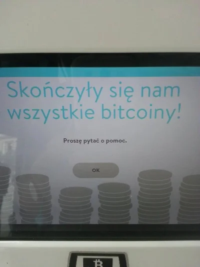 tyskieponadwszystkie - Warszawski bankomat Bitcoin cieszył się wczoraj sporą popularn...