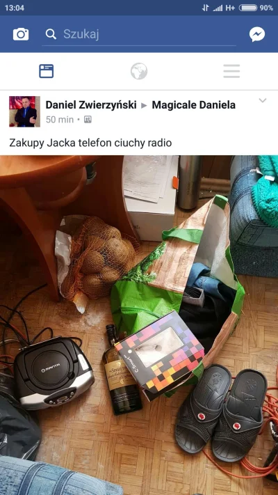 daaniel121 - No jaca jakie zakupki :D dobrze, że nie krata browarów i wódki na począt...