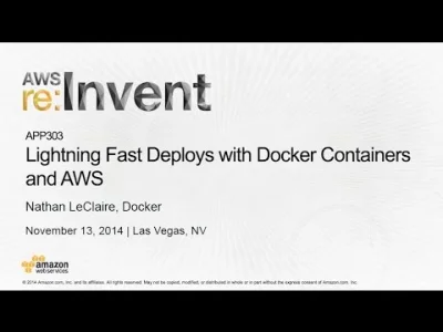 m.....q - Lightning Fast Deploys with Docker Containers and AWS

Czyli zero-time depl...