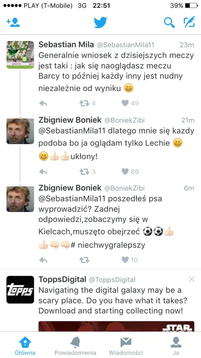 Mayki44 - Zibi znów zaorał. Tym razem Sebka Milę ( ͡° ͜ʖ ͡°) 
#pilkanozna #boniek