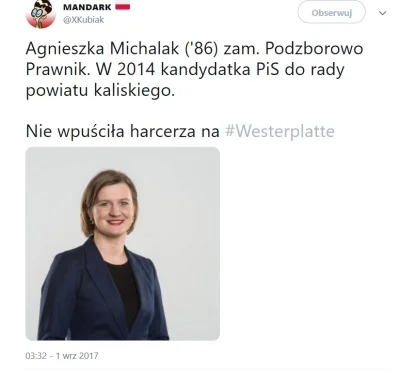 aarek68 - To przecież to nie jest żadna Agnieszka M., tylko Agnieszka Michalak, pierw...