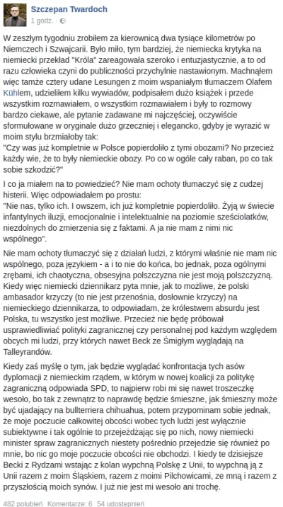 naczarak - > W zeszłym tygodniu zrobiłem za kierownicą dwa tysiące kilometrów po Niem...