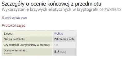 DivideByZero - Zaliczone wykłady z wykorzystanie krzywych eliptycznych w kryptografii...