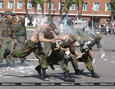 AgentKGB - obchodzony dzisiaj w Białorusi Dzień żołnierzy i sił operacji specjalnych....