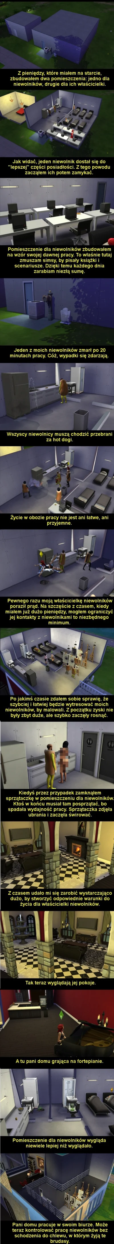 M.....a - Obóz pracy w Simsach XD

#simsy #humorobrazkowy #heheszki #korposwiat