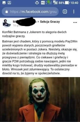 Ben_Dover - O, jak ja szanuję takie porównania. Źródło na graczawce: https://m.facebo...