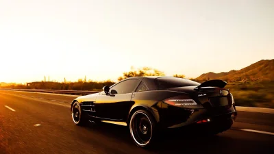 P.....a - Mercedes McLaren SLR jest królem supersamochodów, jak lew jest królem dżung...