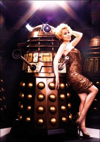 ikari - #hermetyczne #doctorwho :D Dalek i... Kylie Minogue
